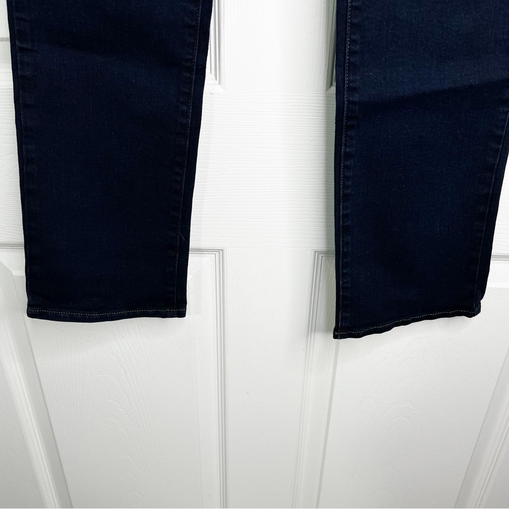NWOT L’Agence Mid Rise Slim Straight Leg Jeans in Dark Wash Women’s Sz 26 - Picture 4 of 5